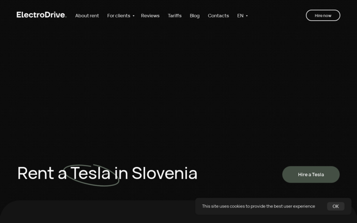Rent a Tesla in Slovenia
